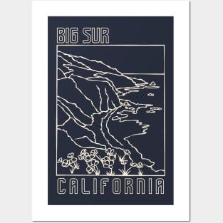 Big Sur California Posters and Art